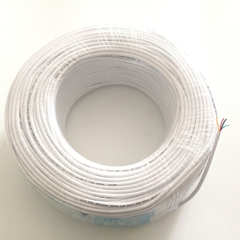 30M 0.2x 4P 4 wire cable 30M 40M for video intercom Color Video Door Phone doorbell wired Intercom cable ► Photo 1/2