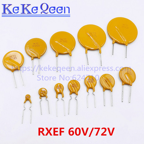 JK60 Resettable Fuse PTC RXEF005 RXEF010 RXEF020 RXEF025 RXEF030 RXEF040 RXEF050 RXEF075 RXEF090 110 135 200 250 300 375 400 500 ► Photo 1/6