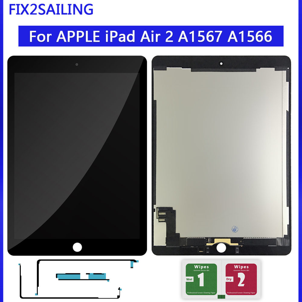 Air 2 LCD Display Touch Screen Digitizer Assembly with Touch For iPad Pro 9.7" 