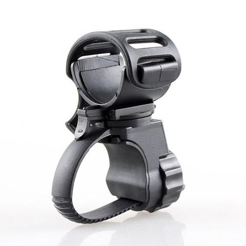 360 Degree Rotation Bike Bicycle Flashlight Mount Holder Flashlight Clip Bicycle Light Lamp Stand Holder Adjustable Holder Clip ► Photo 1/6