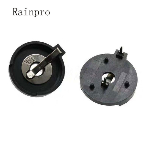 5PCS/LOT CR2430 battery holder BS-2430-1 button battery holder 2P horizontal, Copper plated thermostable battery case ► Photo 1/2