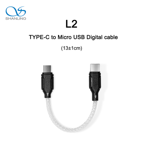 HiFi USB Type C To B Cable USB C To B Audio Data Cable DAC Mobile Phone  Tablet