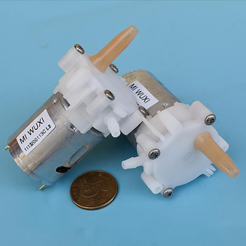 DC6V-12V 2.7A Micro Self-priming Pump for Spray Cleaning Mop High Pressure Water Spray Pump Small 360 Motor Gear Pump Reversible ► Photo 1/6