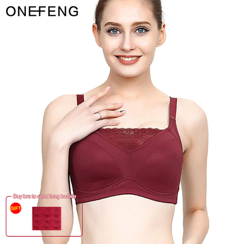 ONEFENG 6030 Mastectomy Bra Pocket Underwear for Silicone Breast