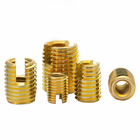 M2 M3 M4 M5 M6 M8 M10 Galvanized steel 302 Style Threaded Metal Thread Repair Insert Self Tapping Inserts Slotted Screw Threaded ► Photo 1/3