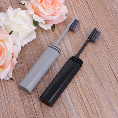 Bamboo Charcoal Foldable Travel Camping Outdoor Toothbrush  Oral Care  ► Photo 1/6