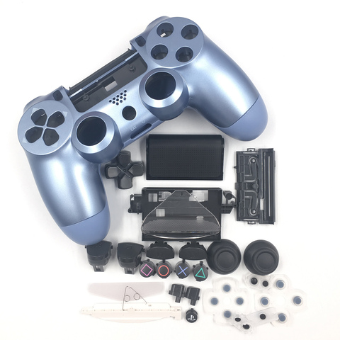 Replacement Housing Shell Case for Sony Playstation PS4 Slim 4 Controller Cover Spare Parts Set DIY Mod Buttons Kit ► Photo 1/1