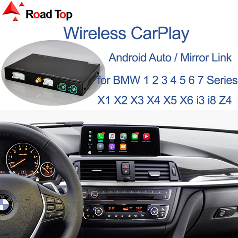 Wireless CarPlay for BMW NBT System 1 2 3 4 5 7 Series X1 X3 X4 X5 X6 MINI F56 F15 F16 F25 F26 F48 F01 F10 F11 F22 F20 F30 F32 ► Photo 1/6