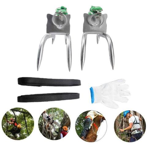 Tree Climbing Fixed Tool Steel Claw Shoes Hunting Observation Tree Climbing Steel Claw Set ► Photo 1/6