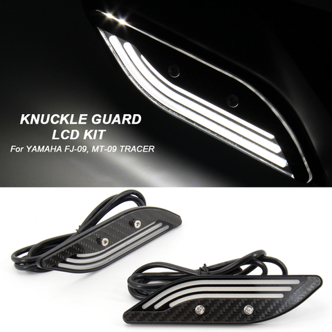 For YAMAHA MT09 TRACER FJ-09 MT-09 TRACER 2014 - 2017 Motorcycle Hand Guard Decorative Lights Knuckle Guard LED Kit ► Photo 1/6