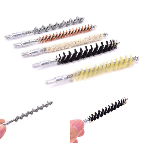 5pcs/lot .22cal/5.56mm .30cal/7.62mm Pistol Rifle Gun Clean Brush Kit Hunting supplies accessories Cleaning tool kit ► Photo 1/6