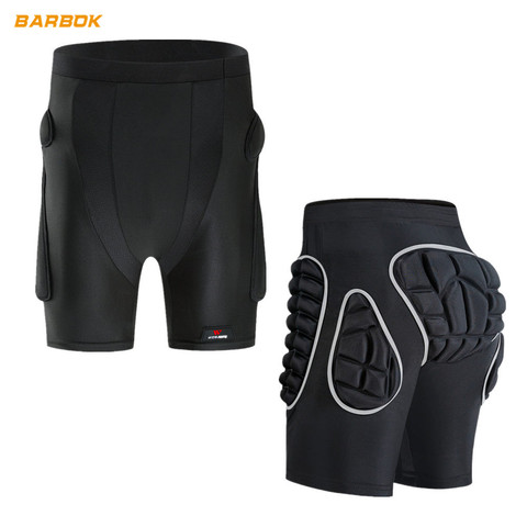 WOSAWE Protective Motorcycle Short Soft Pad Ski Snowboard Pants Protection Gear Hockey Body Armor Motocross MTB Protected Shorts ► Photo 1/6