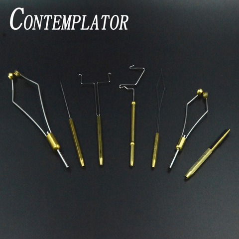 Whip Finishers Threaders Dubbing Tools for Fly Tying Fishing Bobbin Holders