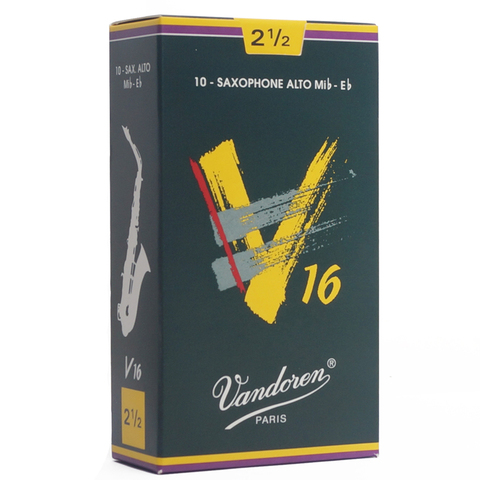 France Vandoren V16 alto Sax Reeds a box of 10 piece / Saxophone alto Eb Reeds 2.5#, 3#, ► Photo 1/6