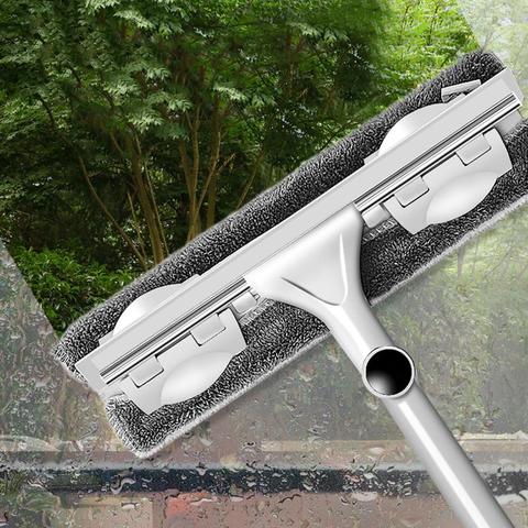 Double Strong Sides Glass Cleaning Brush Telescopic High-rise Window Cleaner Wiper  Glass Cleaner Brush  For Washing Window ► Photo 1/6