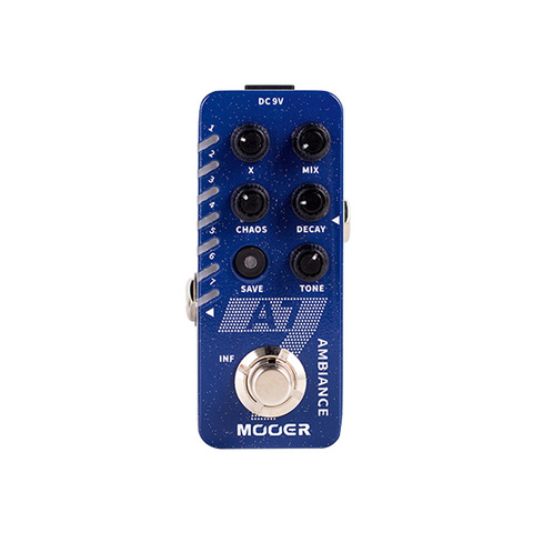 MOOER A7 Ambient Reverb Guitar Pedals Built-in 7 Reverb Effects Infinite Sustain Buffer Bypass Reverb Effect Pedal Guitar Parts ► Photo 1/5