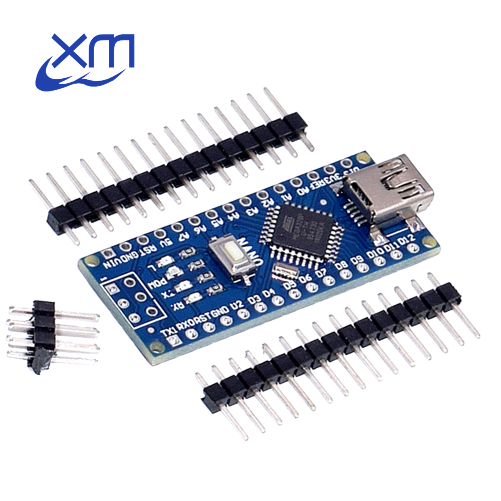 5V 16M  Mini USB Nano V3.0 ATmega328 Micro-controller CH340 For Arduino+Cable T 