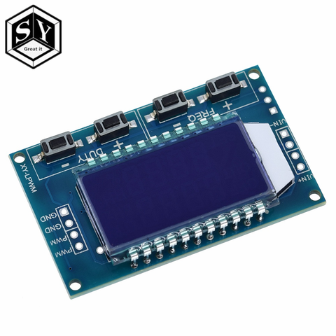 1PCS 1Hz-150Khz Signal Generator PWM Board Module Pulse Frequency Duty Cycle Adjustable Module LCD Display 3.3V-30V 1Hz - 150Khz ► Photo 1/6