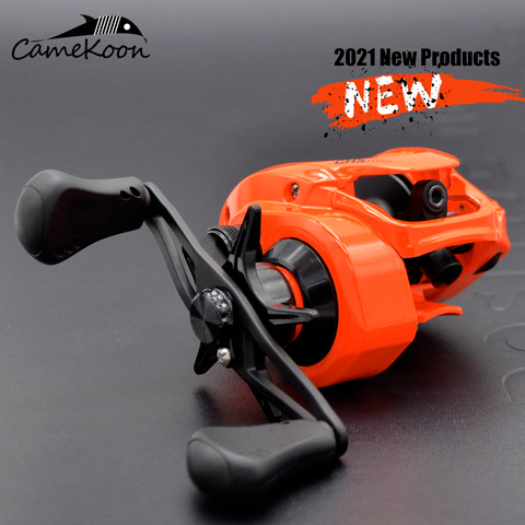 CAMEKOON Baitcasting Reel 9KG Max Drag Saltwater Fishing Coil 10+1 BBs 7.3:1 Gear Ratio Ultra Smooth Magnetic Brake Baitcaster ► Photo 1/6