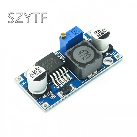 LM2596S BUCK DC - DC voltage power supply module 3 a adjustable step-down module ► Photo 1/2