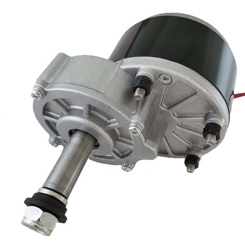 350W 24V 36v Longer Shaft Axle Geared Brush Motor MY1016Z3 Self balance sports electric Scooter DC Motor Low Speed Wheel Chair ► Photo 1/1