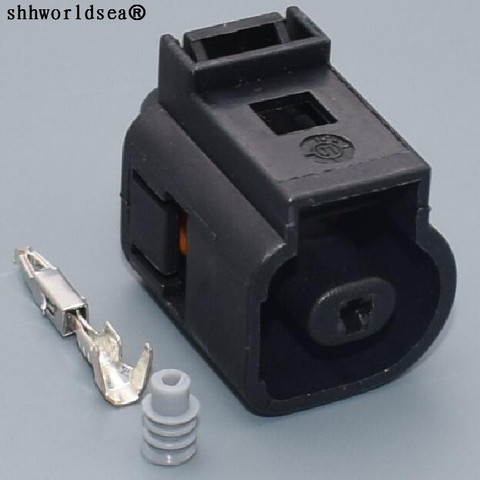 shhworldsea 1.5mm 1p for Audi VW Jetta Golf GTI Passat Oil Pressure Sensor Connector Plug Horn Connector 1J0 973 701 1J0973701 ► Photo 1/4