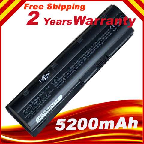 Laptop battery For HP  Pavilion G4 G7 G6 HSW CQ42 CQ32 G42 CQ43 G32 DV6 DM4 430 bateria 593553- 001 MU06  battery ► Photo 1/5