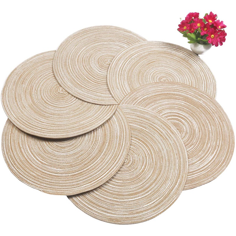 History Review On Round Braided, Round Braided Table Mats
