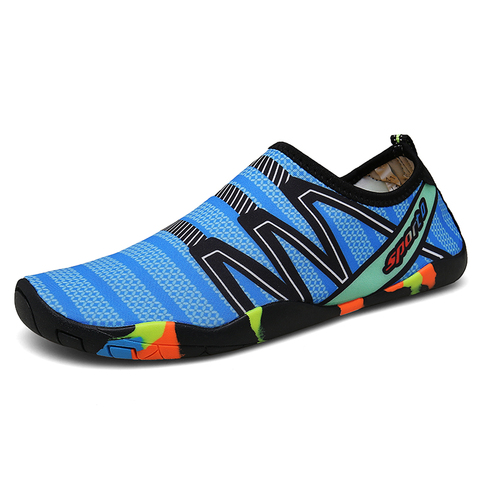Summer Barefoot Shoes Woman Men Water Shoes Couple Swimming Socks Shoes Non-slip Aqua Shoes For Men Unisex Beach Slippers 35-46 ► Photo 1/6