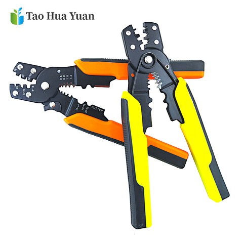 Multi-Crimper Cable Cutter Automatic Wire Stripper Multifunctional Stripping Tools Crimping Pliers Terminal 0.6-1.3mm 2 Tool AA ► Photo 1/6