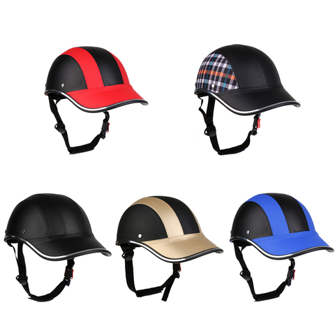 Adjustable Bike Cycling Helmet Baseball Cap Anti UV Safety Bicycle Helmet Men Women Road Bike Helmet for Outdoor MTB Skating ► Photo 1/6