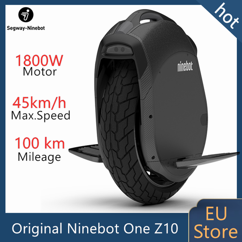 Original Ninebot One Z10 Self Balancing Wheel Scooter Electric Unicycle 1800W Motor Speed 45km/h build-in Handle Hoverboard Z Z6 ► Photo 1/6