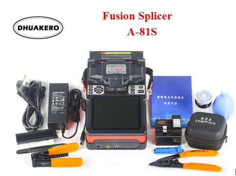 free shipping AB99 A-81S Orange Fully Automatic Fusion Splicer Machine Fiber Optic Fusion Splicer Fiber Optic Splicing Machine ► Photo 1/1