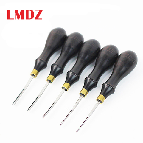 LMDZ Leather Edge Beveler Edge Skiving/Polishing Tool Belt Makers High Carbon Steel Leathercraft DIY tools 0.6/0.7/1.3/1.8/2.25 ► Photo 1/6