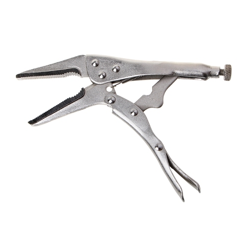 7Inch Locking Pliers Long Nose Straight Jaw Lock Vise Grip Clamp Hand Tool 165mm ► Photo 1/5