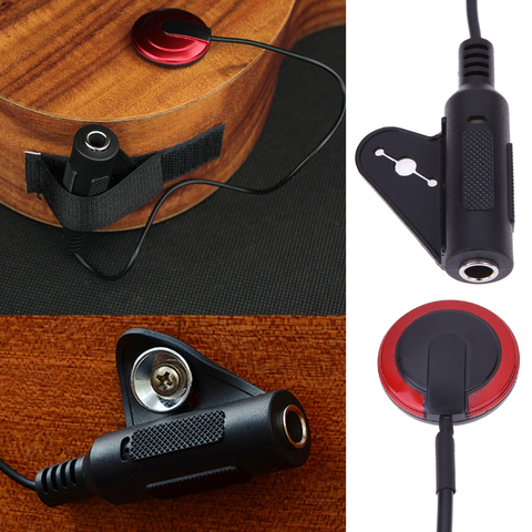 Guitar Pickup Professional Piezo Contact Microphone Pickup For Guitar Violin Banjo Mandolin Ukulel Acoustic Stringed Instrument ► Photo 1/6