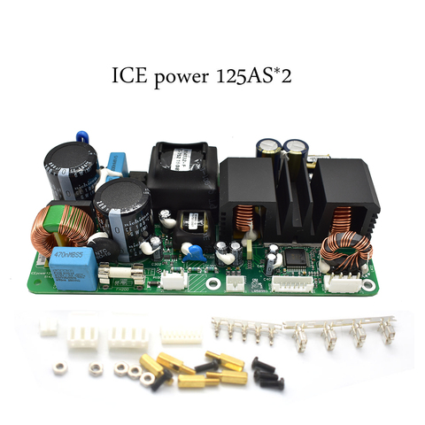 ICEPOWER power HiFi amplifier board ICE125ASX2 Digital power amplifier board have a fever stage power amplifier module H3-001 ► Photo 1/6