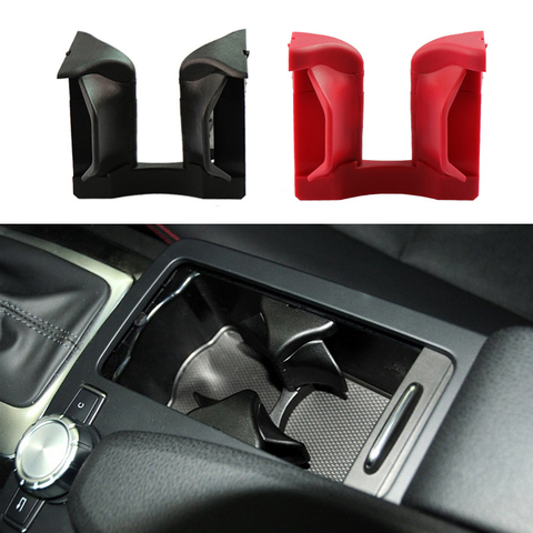 Car Center Console Water Cup Holder Drink Stand Insert Divider Board For Mercedes-Benz C E GLK Class W204 W207 W212 X204 ► Photo 1/4