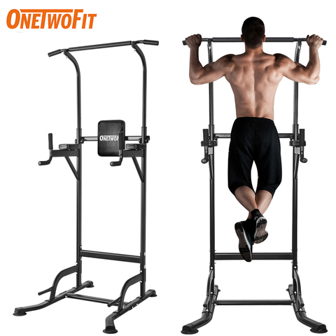 Allergisch uitvoeren naast OneTwoFit Power Tower Dip Station Pull Up Bar Fitness Equipment for Home  Gym Indoor Horizontal Bar Bodybuilding Exercise Workout - Price history &  Review | AliExpress Seller - OneTwoFit Official Store | Alitools.io