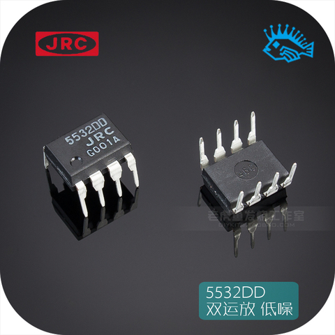 1pcs/5pcs Japan JRC 5532DD NJM5532DD DIP8 fever low noise precision dual op amp better than NE5532 ► Photo 1/1