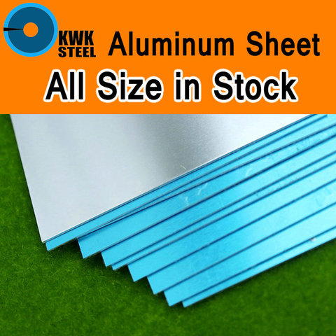 Aluminum Sheet AL 1060 Pure Aluminium Plate DIY Material Model Parts Car Frame Metal for Vehicles Boat Construction Soft Easy ► Photo 1/6