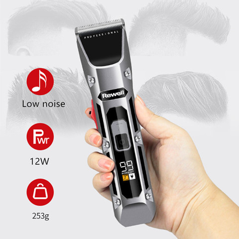 Haircut Machine 6H Professional Hair Clipper Barber Hair Trimmer Men Cordless Shaving Machine Lithium Battery  Strong Power ► Photo 1/6