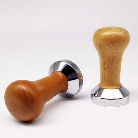 Food Grade 51/53/58mm Espresso Coffee Tamper Coffee Pull Cup Press Flat Base Barista Accessories Wholesale Free Shipping ► Photo 1/6