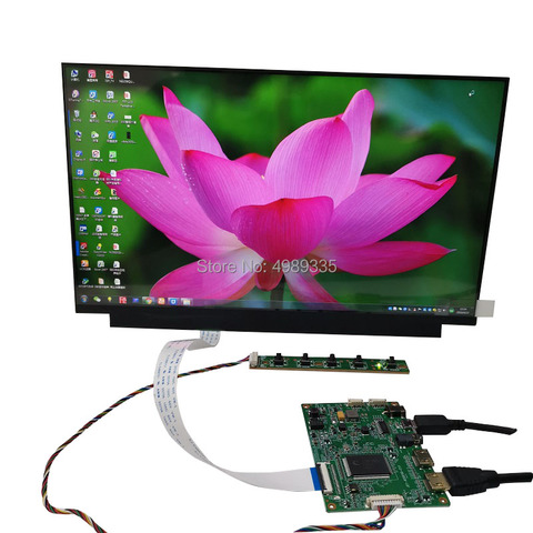 13.3-inch touch display module kit HDMI capacitive 10-point USB5V power supply solution ► Photo 1/6