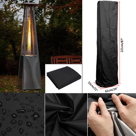 Garden Veranda Patio Heaters Canopy Terrace Dust Cover Outdoor Heater Waterproof Furniture Protector ► Photo 1/6