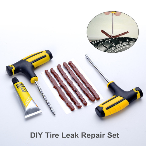 2022 Car Tire Repair Kit Auto Bike Car Tire Tyre Cement Tool Puncture Plug Practical Hand Tools for Car Truck Motorbike ► Photo 1/6