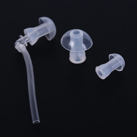 1set Hearing Aids Accessories New Hearing Aid Earplug Ear Plugs Eartips Domes with Sound Tube Tubes + Domes (L M S) Size ► Photo 1/6