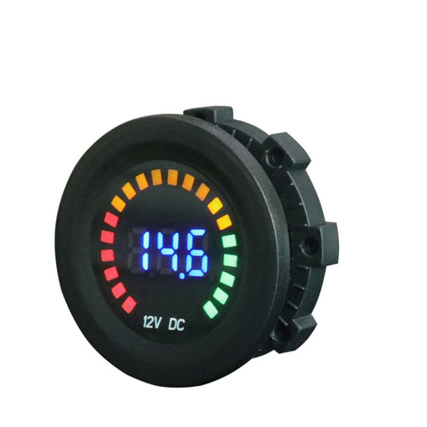 DC 12V Universal Car Motorcycle Boat LED Digital Voltmeter Panel Volt Meter Monitor Gauge Display Car Accessories ► Photo 1/6