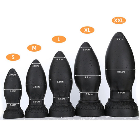 Huge Anal Plug Large Butt Beads Dildo Suction Cup Sex Toys Prostate Massage For Men Woman Gay Adult Anus Expansion Stimulator ► Photo 1/6