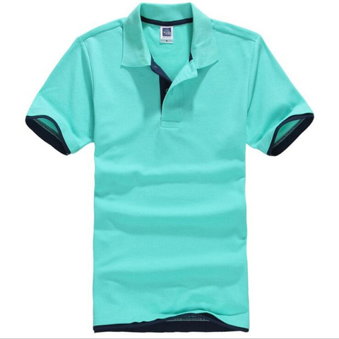 2022 Summer Brand Men Polo shirt Casual Cotton Short Sleeve Men Polos Shirts Plus Size 3XL jerseys Golf Tennis Polos masculina ► Photo 1/6